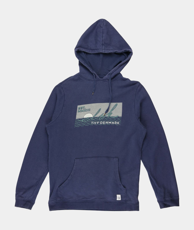 RE.ELSK 0305 | ELSK® SUNSIGN MEN'S HOODIE | NAVY
