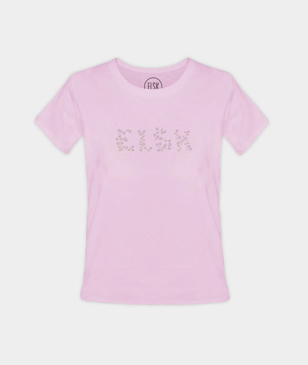 RE.ELSK 4507 | ELSK® FLORAL EMB LY WOMEN’S TEE | LAVENDER