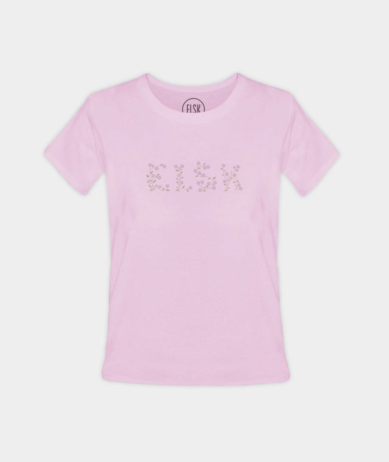 RE.ELSK 4507 | ELSK® FLORAL EMB LY WOMEN’S TEE | LAVENDER