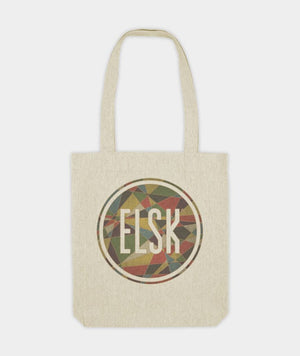 9017-B | ELSK® 59' LOGO TOTE BAG | NATURAL