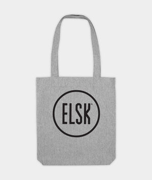 9017-A | ELSK® LOGO TOTE BAG | GRAY