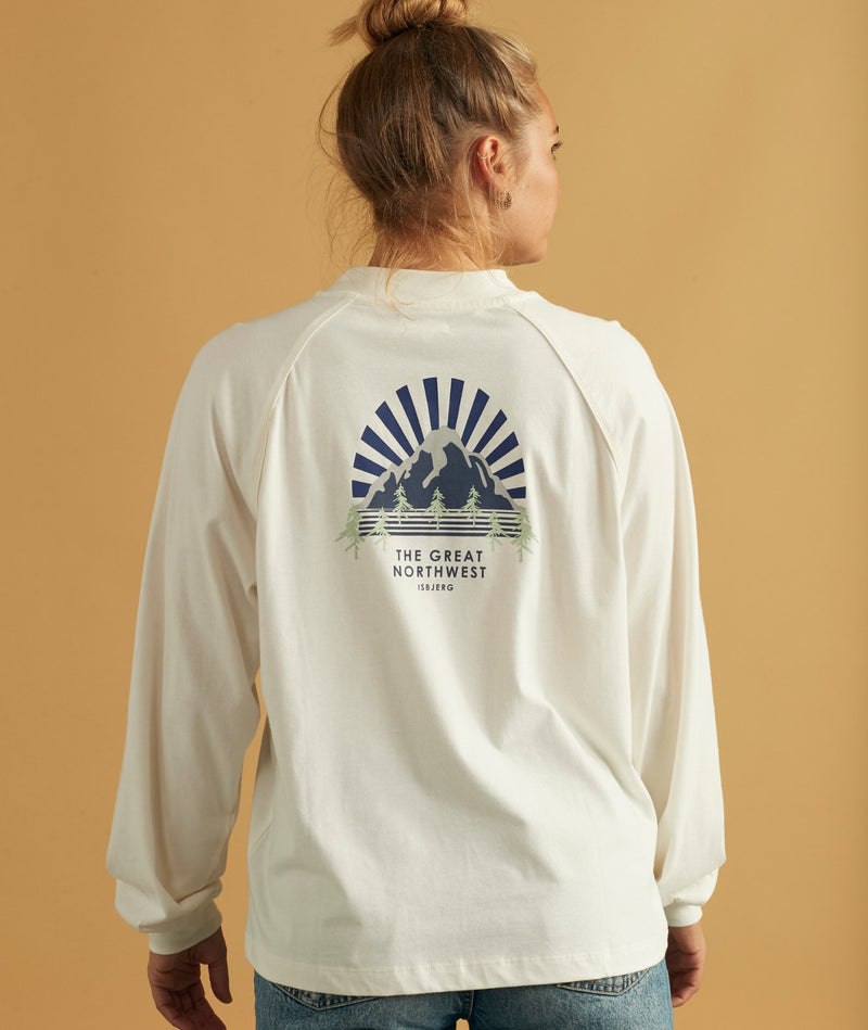 11056 | ELSK ISBJERG BP ESTHER WOMEN'S LS TEE | OFF WHITE