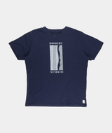 RE.ELSK 01068 | ELSK® BUNKERS BRUSHED MEN'S TEE  | DARK NAVY