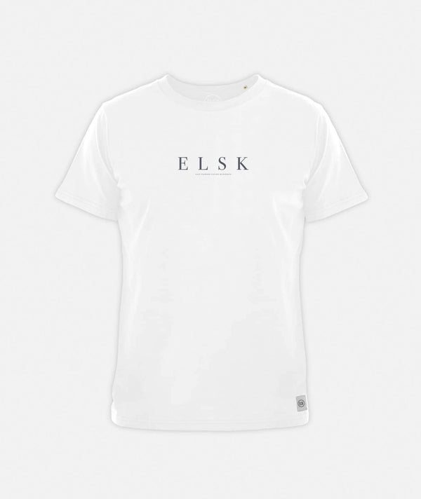 RE.ELSK 2349 | ELSK® PURE  BRUSHED MEN'S TEE  | WHITE