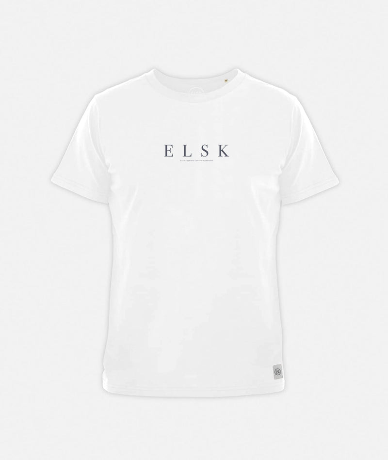 RE.ELSK 2349 | ELSK® PURE  BRUSHED MEN'S TEE  | WHITE