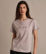 RE.ELSK 11039 | ELSK® PURE WOMEN'S ESSENTIAL TEE | DUSTY PURPLE