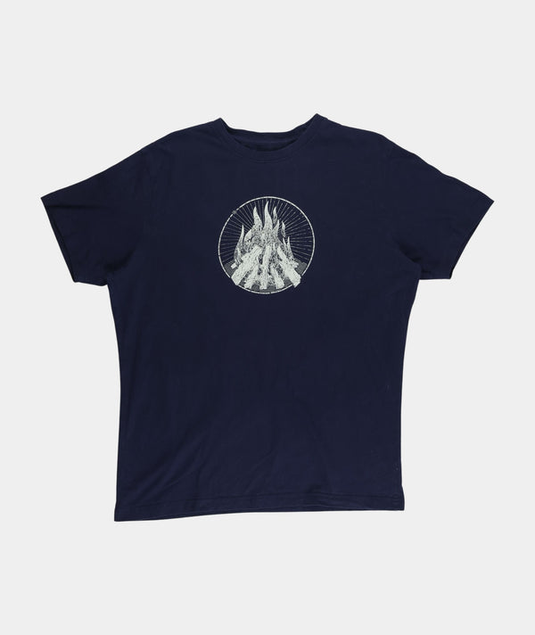RE.ELSK 01073 | ELSK® BAAL BRUSHED MEN'S TEE | DARK NAVY
