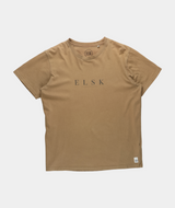 RE.ELSK 01003 | ELSK® PURE EP BRUSHED T-SHIRT | TOBACCO