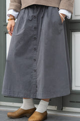 POPLIN WOMEN'S SKIRT