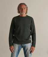RE.ELSK 05000 | ELSK® LØNNERUP HERRE STRIK  DOUBLE KNITTED | DARK MOSS