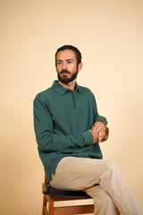 RE.ELSK PIQUE MEN'S LS POLO