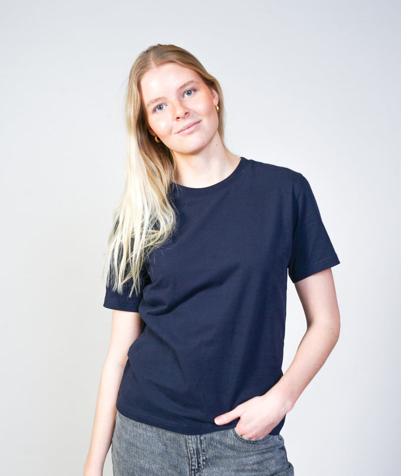 RE.ELSK BASIC WOMEN'S BRUSHED T-SHIRT