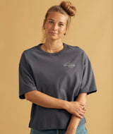 RE.ELSK 11065 | ELSK NO TRACE THILDA TUNG TEE | STONE PURPLE