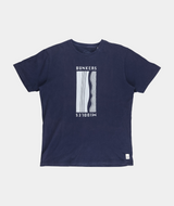RE.ELSK 01068 | ELSK® BUNKERS BRUSHED MEN'S TEE  | DARK NAVY