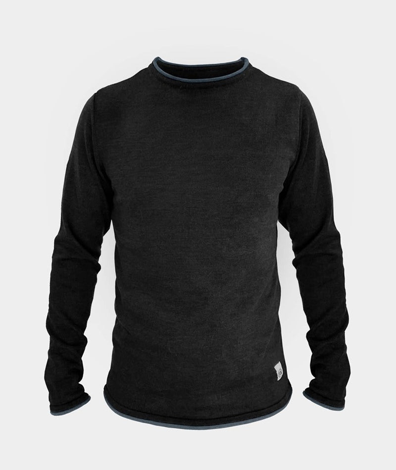 2151 | ELSK® LØNNERUP MEN'S KNIT | BLACK/BLUE