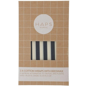 Cotton wrap with beeswax