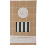 Cotton wrap with beeswax