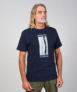 01068 | ELSK® BUNKERS BRUSHED MEN'S TEE  | DARK NAVY