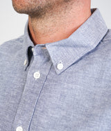 04008 | LOVE HUGO MEN'S BUTTON DOWN SHIRT | BLUE