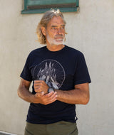 01073 | ELSK® BAAL BRUSHED MEN'S TEE | DARK NAVY