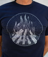01073 | ELSK® BAAL BRUSHED MEN'S TEE | DARK NAVY