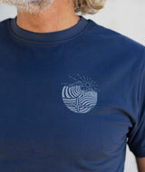 01069 | ELSK® PULS CH BRUSHED MEN'S TEE | NAVY