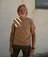 2342 | ELSK® ESSENTIAL BRUSHED T-SHIRT | TOBACCO