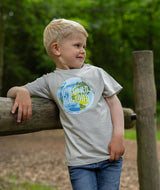 7028 | ELSK EARTH KIDS T-SHIRT | VAPOR GREY