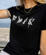11012 | ELSK® PORSE LOGO WOMEN'S TEE | BLACK