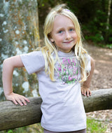 7026 | ELSK LYNG KIDS T-SHIRT | DUSTY PURPLE