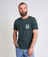 CUBE MEN'S WOOL T-SHIRT