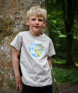 7028 | ELSK EARTH KIDS T-SHIRT | VAPOR GREY