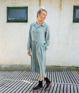 17004 | ELSK® VANG DRESS | DUSTY GREEN