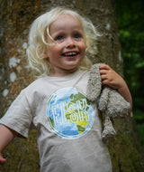 7028 | ELSK EARTH KIDS T-SHIRT | VAPOR GREY