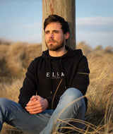 2374 | ELSK® PURE CROSSBODY MEN'S HOODIE | BLACK