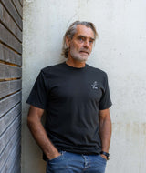 01024 | ELSK® ILDSJÆL BRUSHED T-SHIRT | PIRATE BLACK