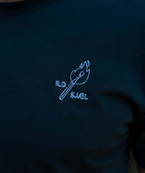 01024 | ELSK® ILDSJÆL BRUSHED T-SHIRT | PIRATE BLACK