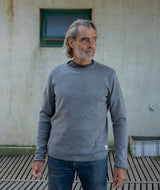 05001 | ELSK® MEN'S KNIT DOUBLE KNITTED WEAR JUMPER | GRAY FLOUR.