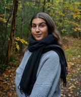 09006 | ELSK® BILLIE SCARF | CHARCOAL