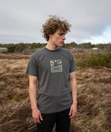 2315 | ELSK® CUBE21 ESSENTIAL BRUSHED MEN'S TEE  | DARK SHADOW