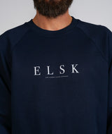 2360 | ELSK® PURE TVÆRS MEN’S SWEATSHIRT | DARK NAVY