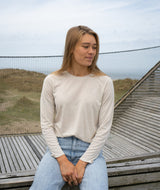 5480 | ELSK® SARAH LANGÆRMET T-SHIRT | NATURE