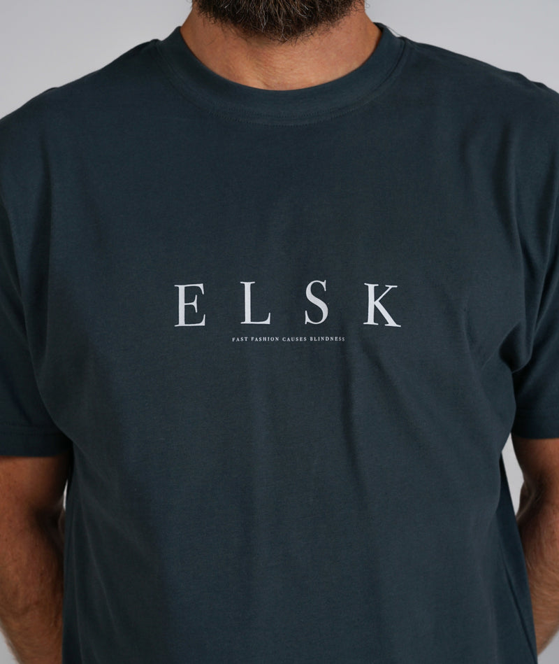 2338 | ELSK® PURE EP  BRUSHED T-SHIRT | STONE GREEN