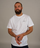 01072 | ELSK® SEABED BRUSHED MEN'S TEE | OPTIC WHITE