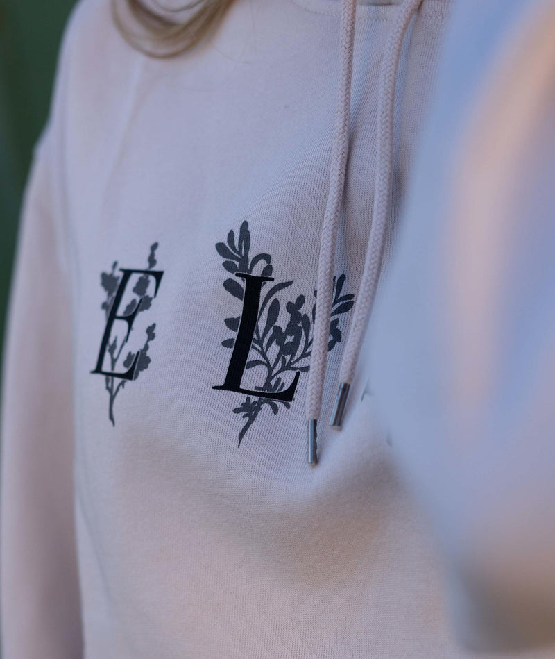 12009 | ELSK® PORSE LOGO FIONA WOMEN'S HOODIE | DUSTY PINK