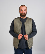 10000 | ELSK® EIGIL MEN'S QUILTED VEST | SMOKEY OLIVE