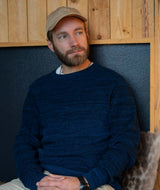 5003 | ELSK® AGGER MEN'S KNIT | DARK BLUE MULTI
