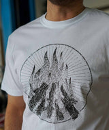 01063 | ELSK® BAAL BRUSHED MEN'S TEE  | OPTIC WHITE