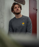 1724 | ELSK® BAGSØ PCH MEN'S LIGHTWEIGHT CREWNECK | GREY