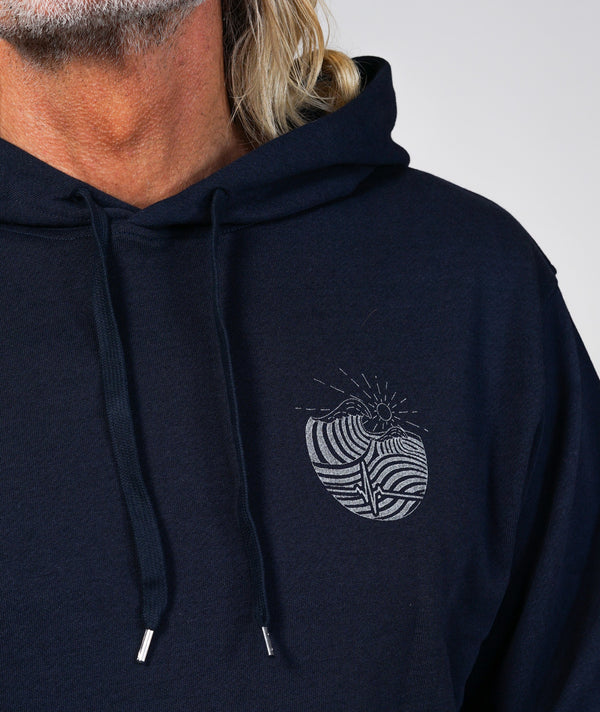 02028 | ELSK® PULS CH SENNELS MEN'S HOODIE | DARK NAVY